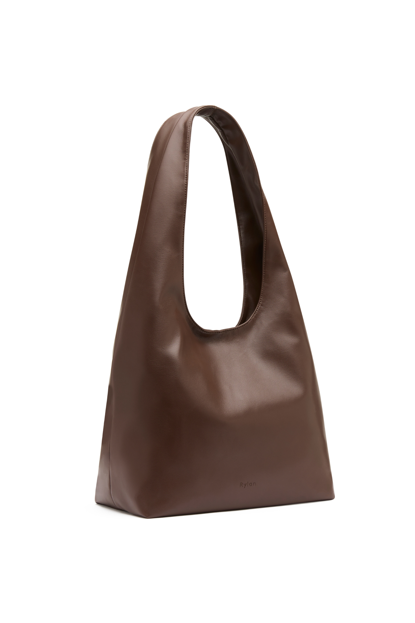 Louie Dark Brown Hobo Tote