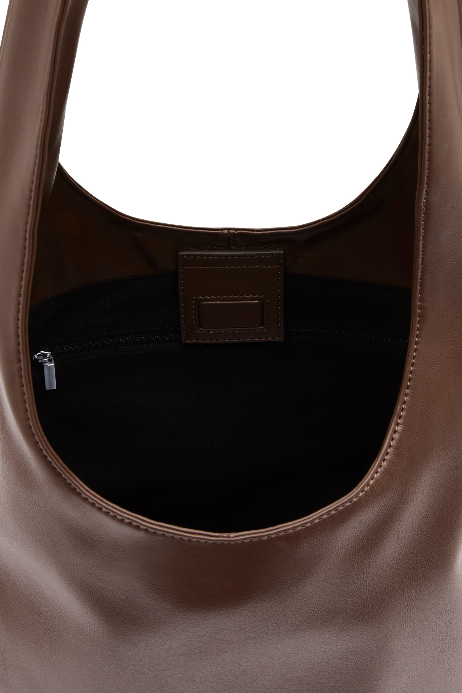 Louie Dark Brown Hobo Tote