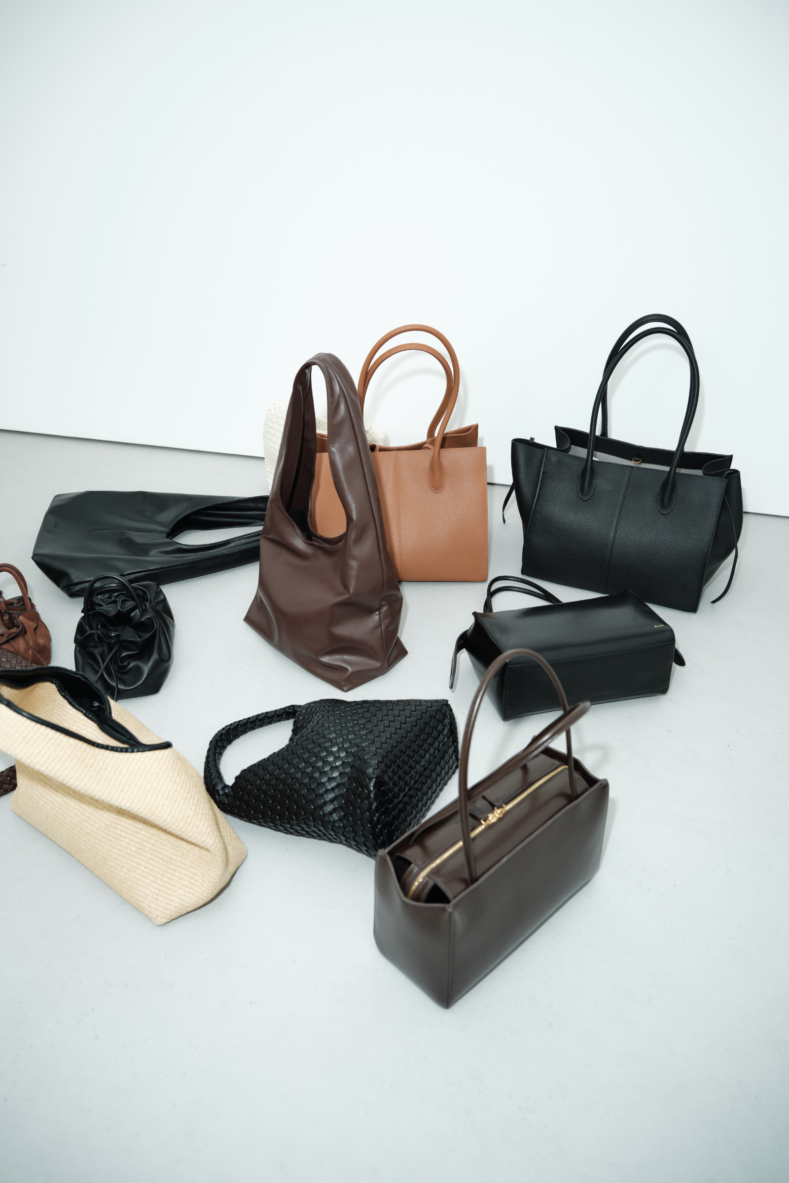 Louie Dark Brown Hobo Tote