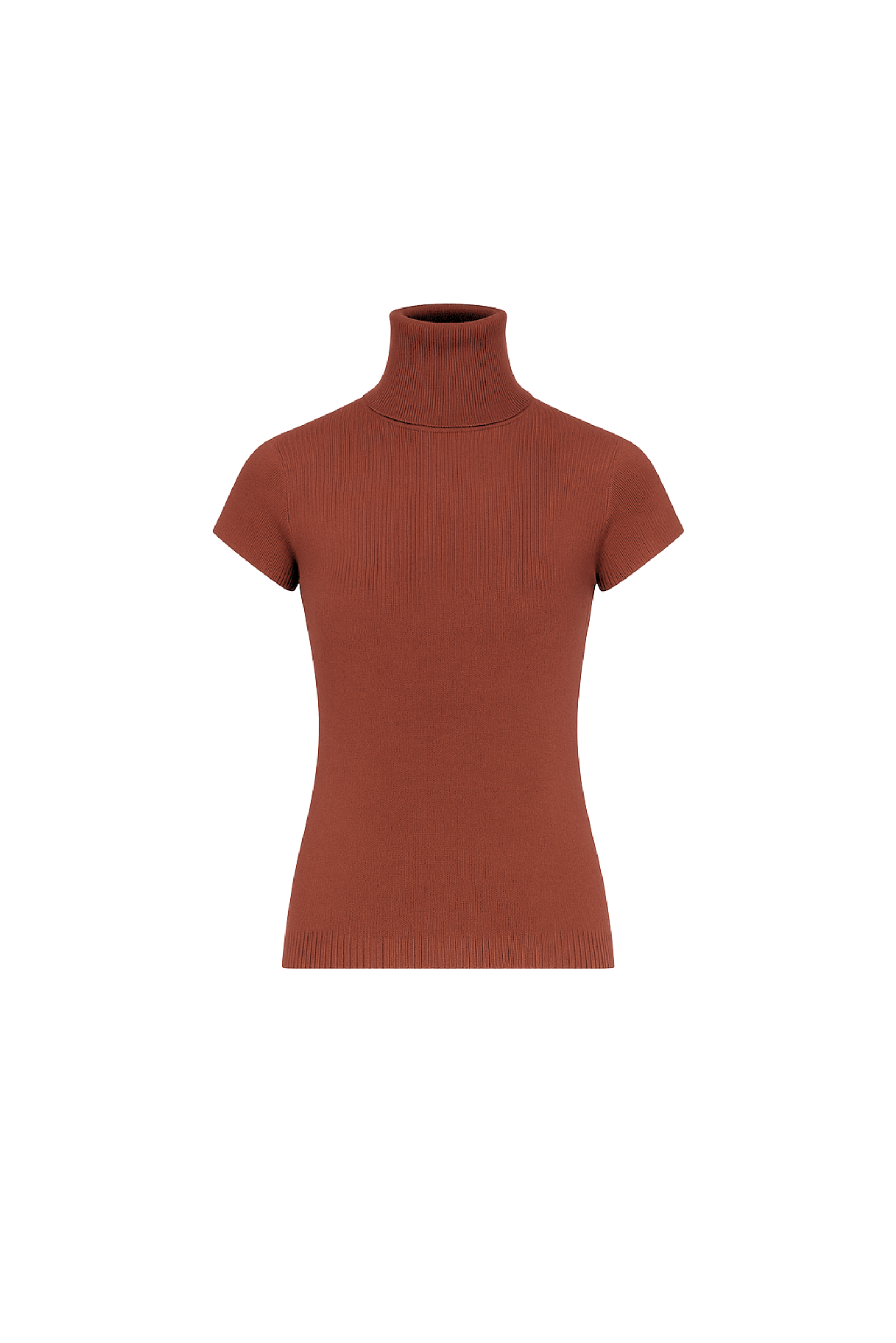 Cristallo Short Sleeve Turtleneck