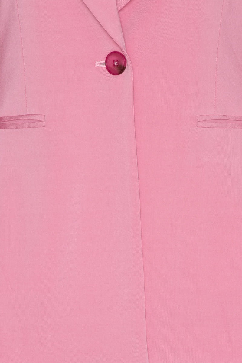 Jersey Boxy Fitted Blazer