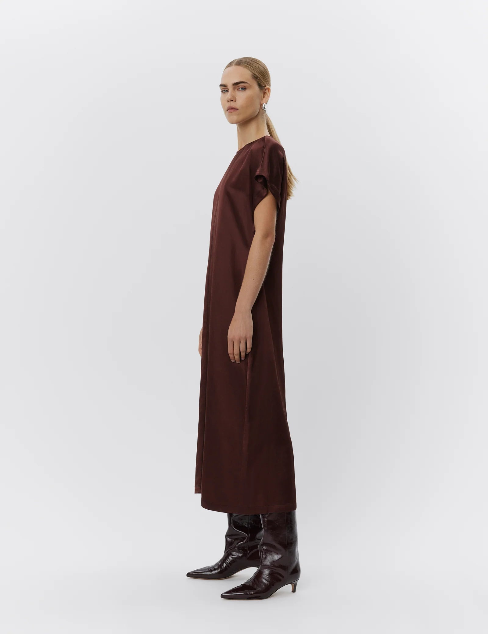 Bray High Shine Midi Dress