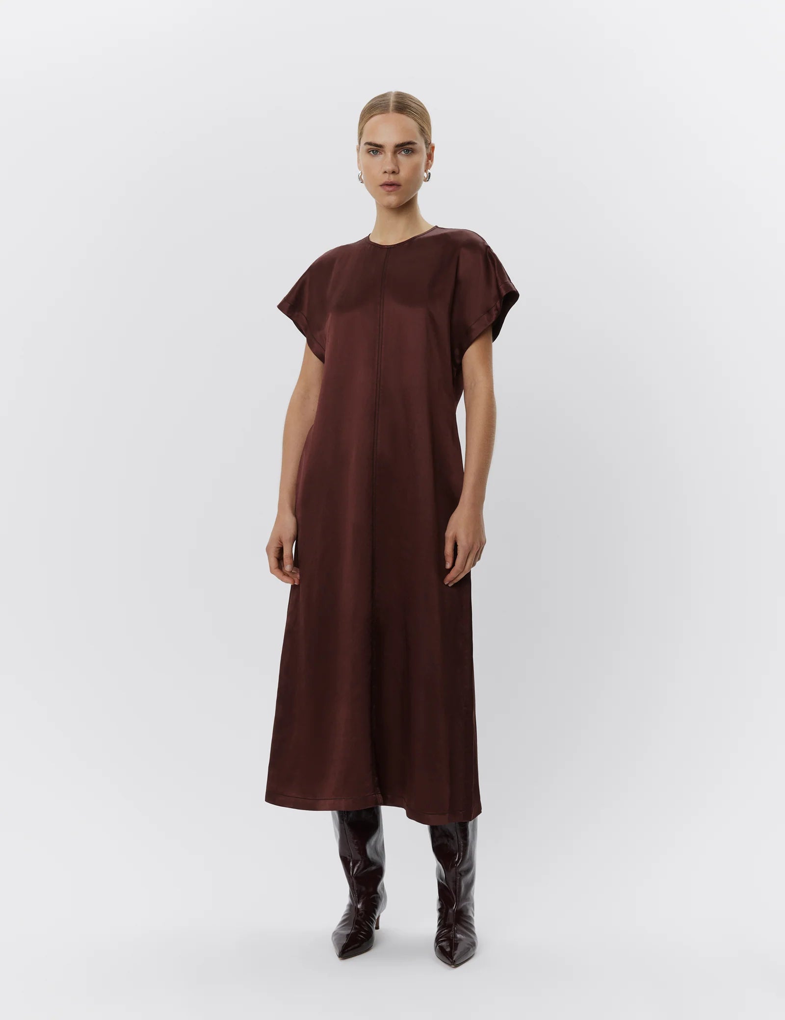 Bray High Shine Midi Dress