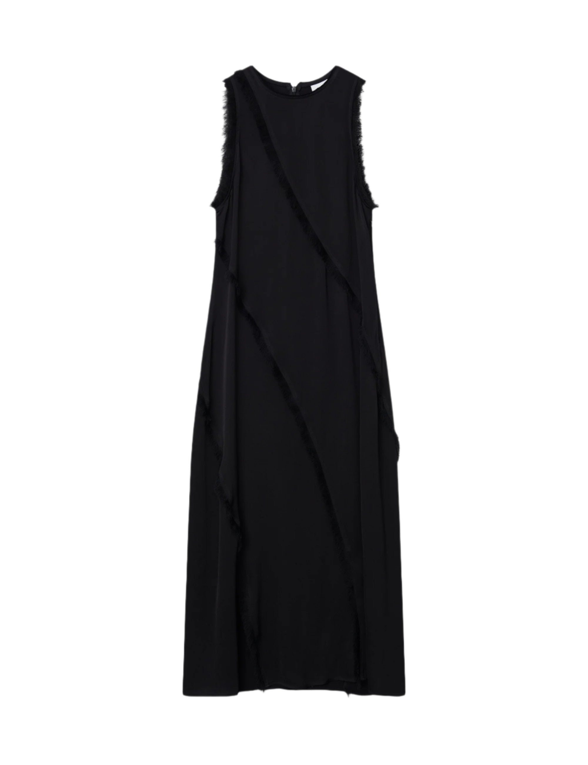 Rose Matte Crepe Midi Dress