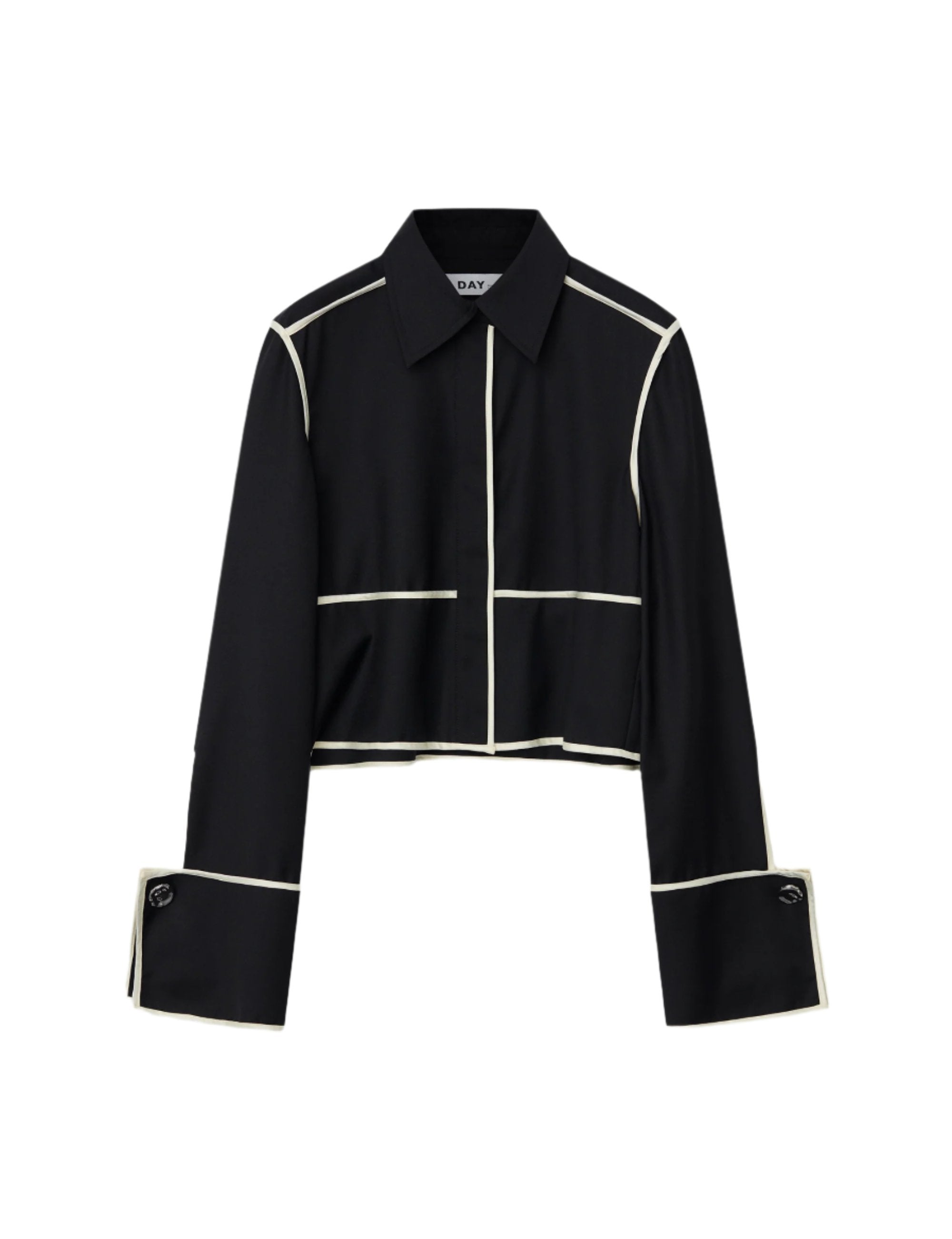 Tessa Contrast Refined Suiting Jacket