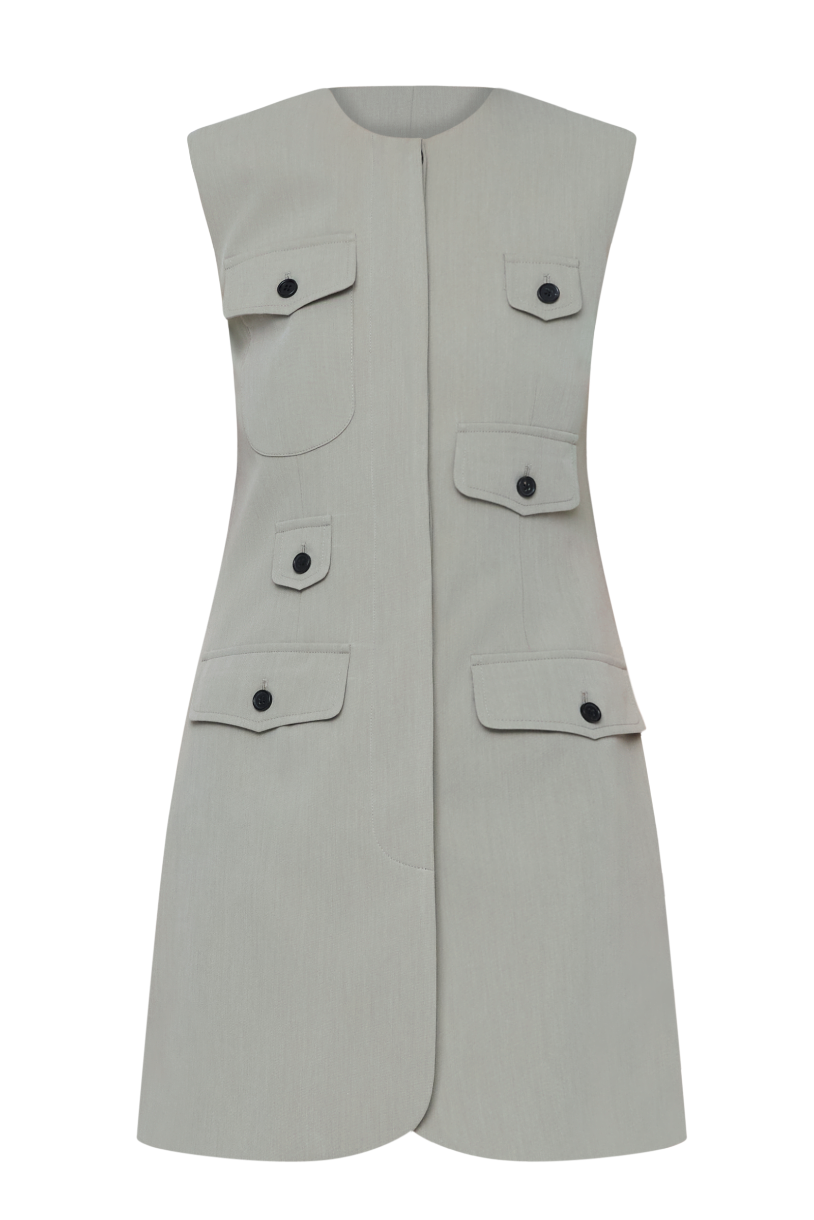 Utility Vest Mini Dress
