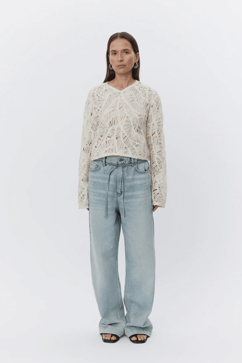 Elijah Vintage Blue Jeans