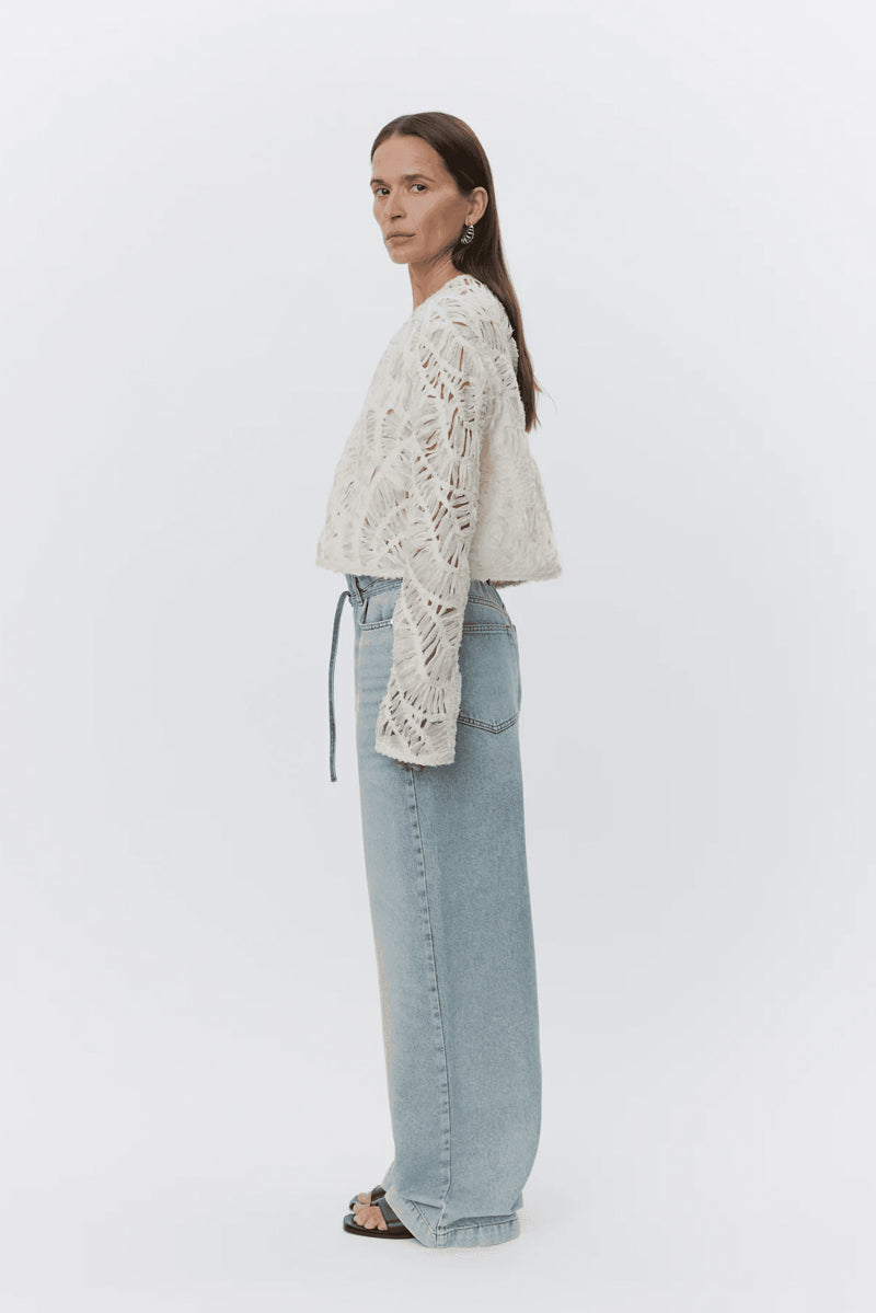 Elijah Vintage Blue Jeans