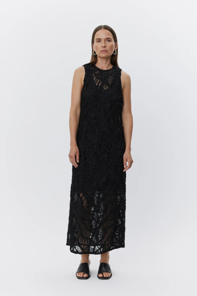 Loopun Crochet Tulle Dress