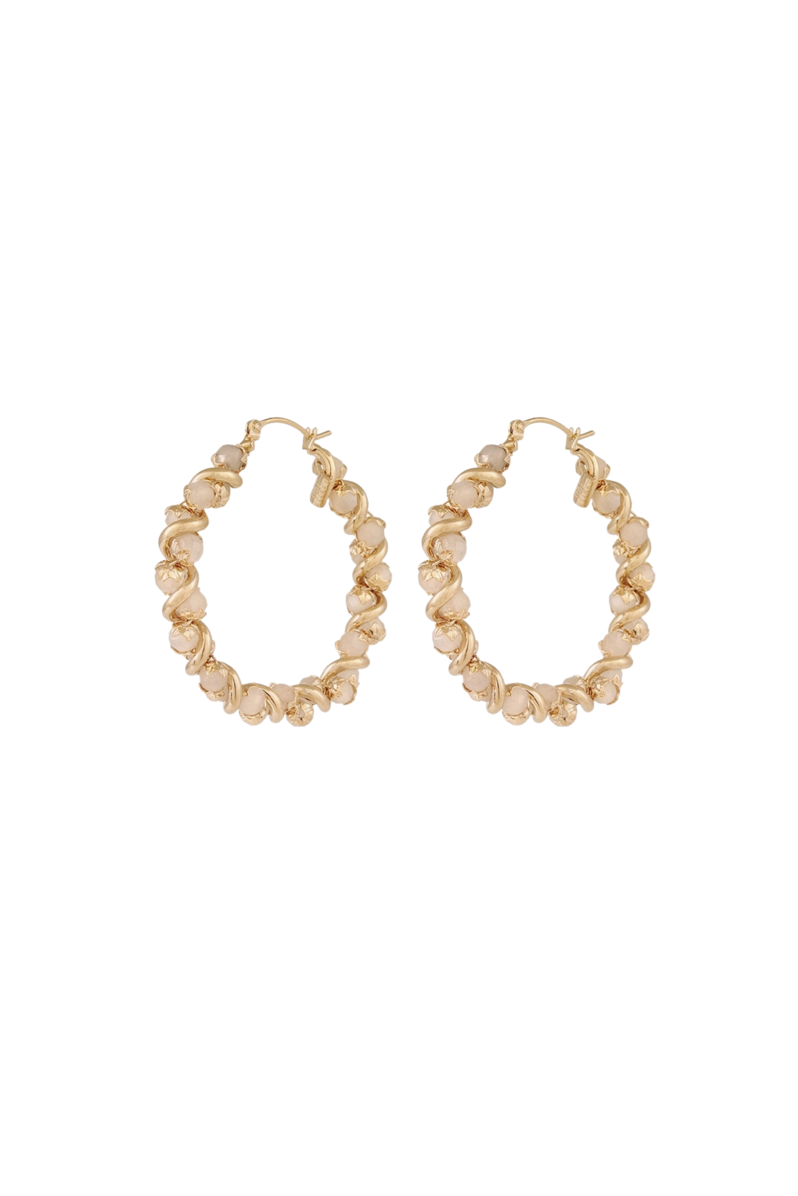 Eurydice Hoop Earrings Gold