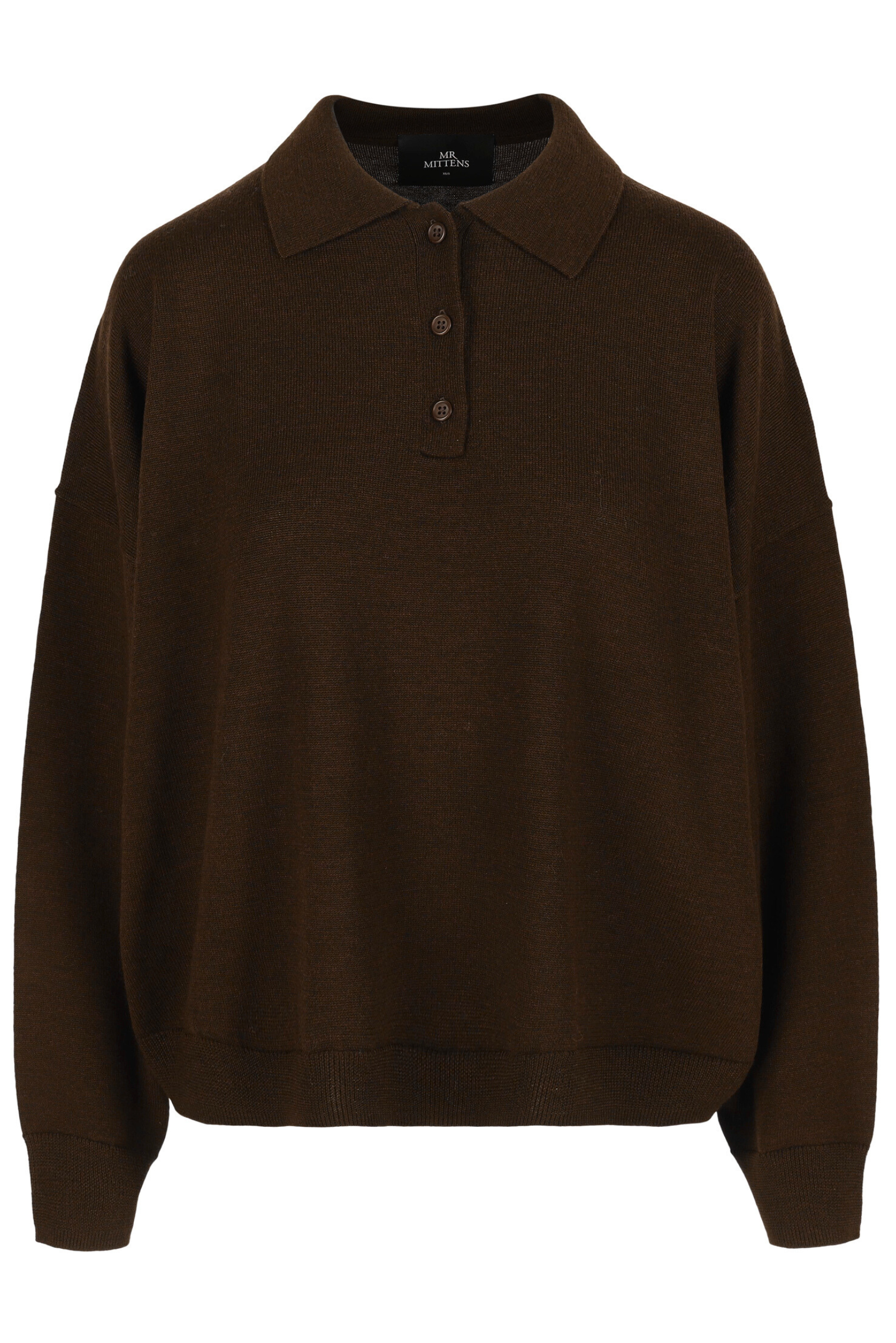 Vitta Buttoned Polo Cocoa