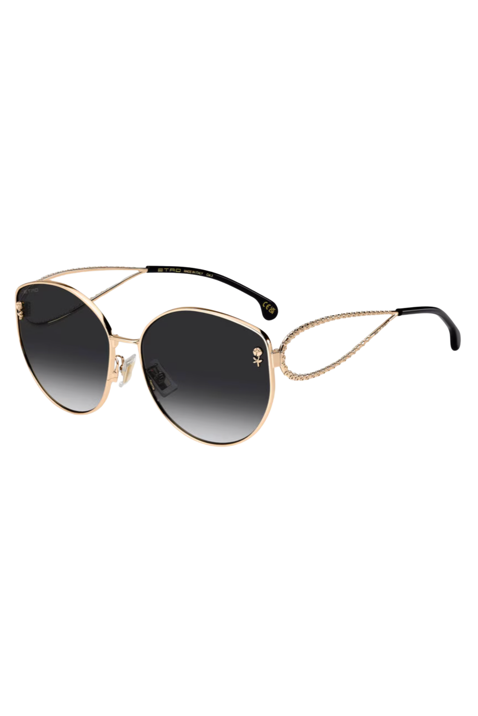 Metal Paisley Sunglasses