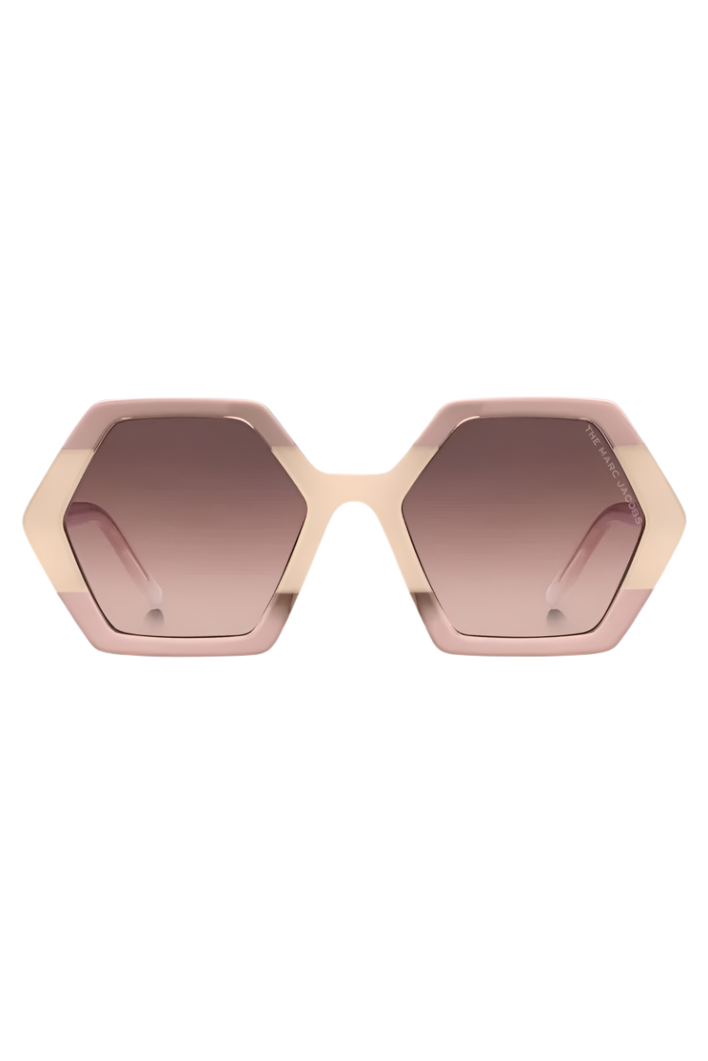 Oversized Hexagon Sunglasses