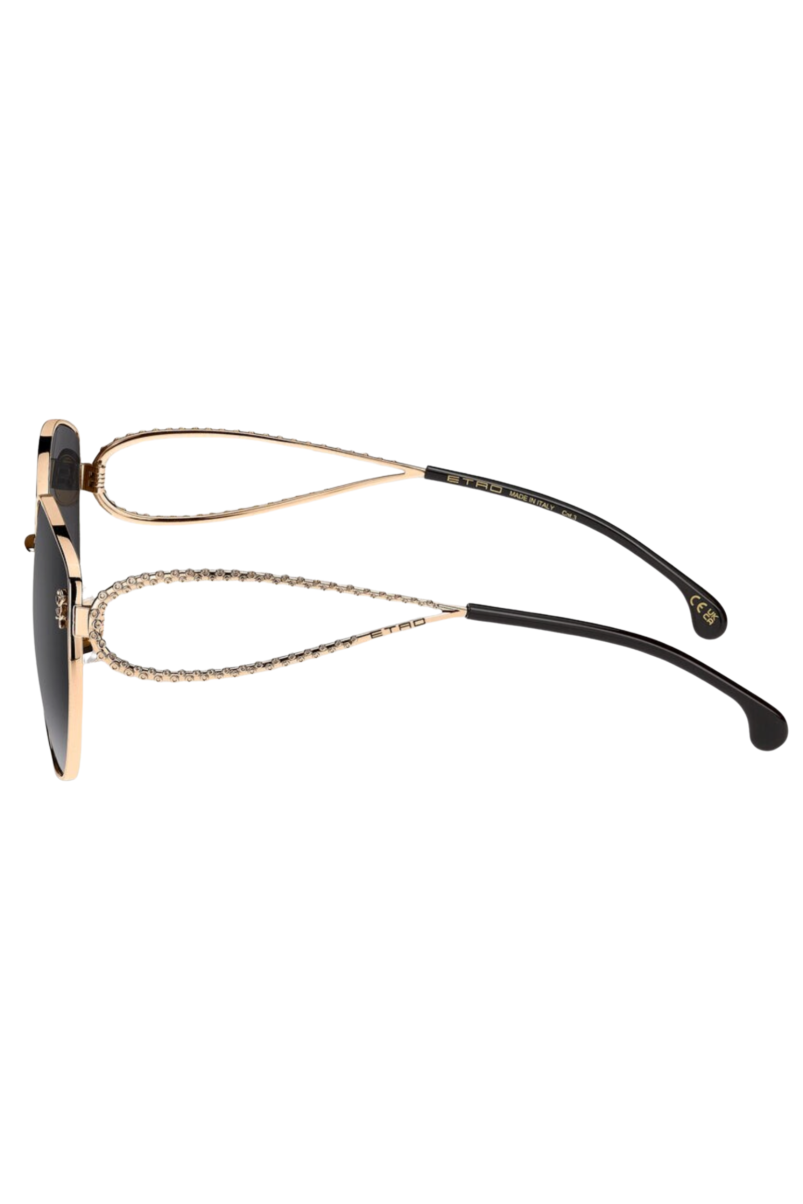 Metal Paisley Sunglasses