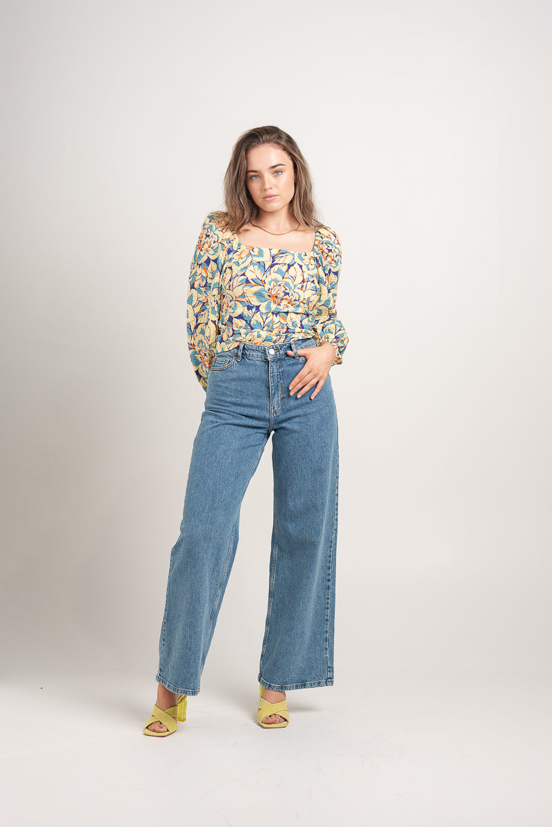Estelle Printed Blouse
