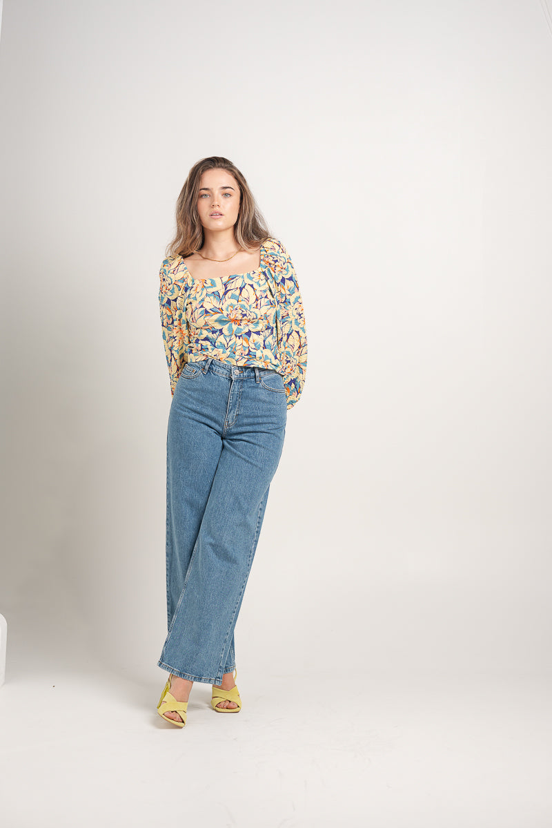 Estelle Printed Blouse