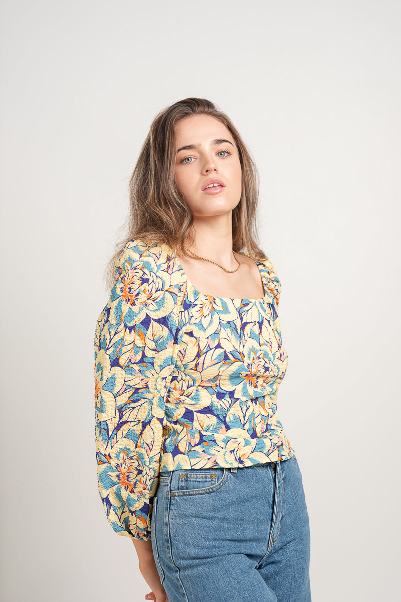 Estelle Printed Blouse