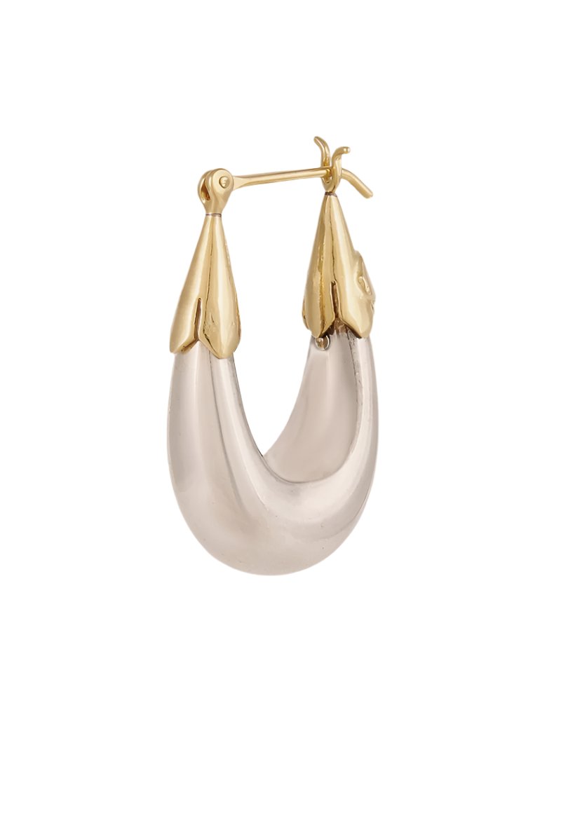 Ecume Hoop Earrings Mixed Metal