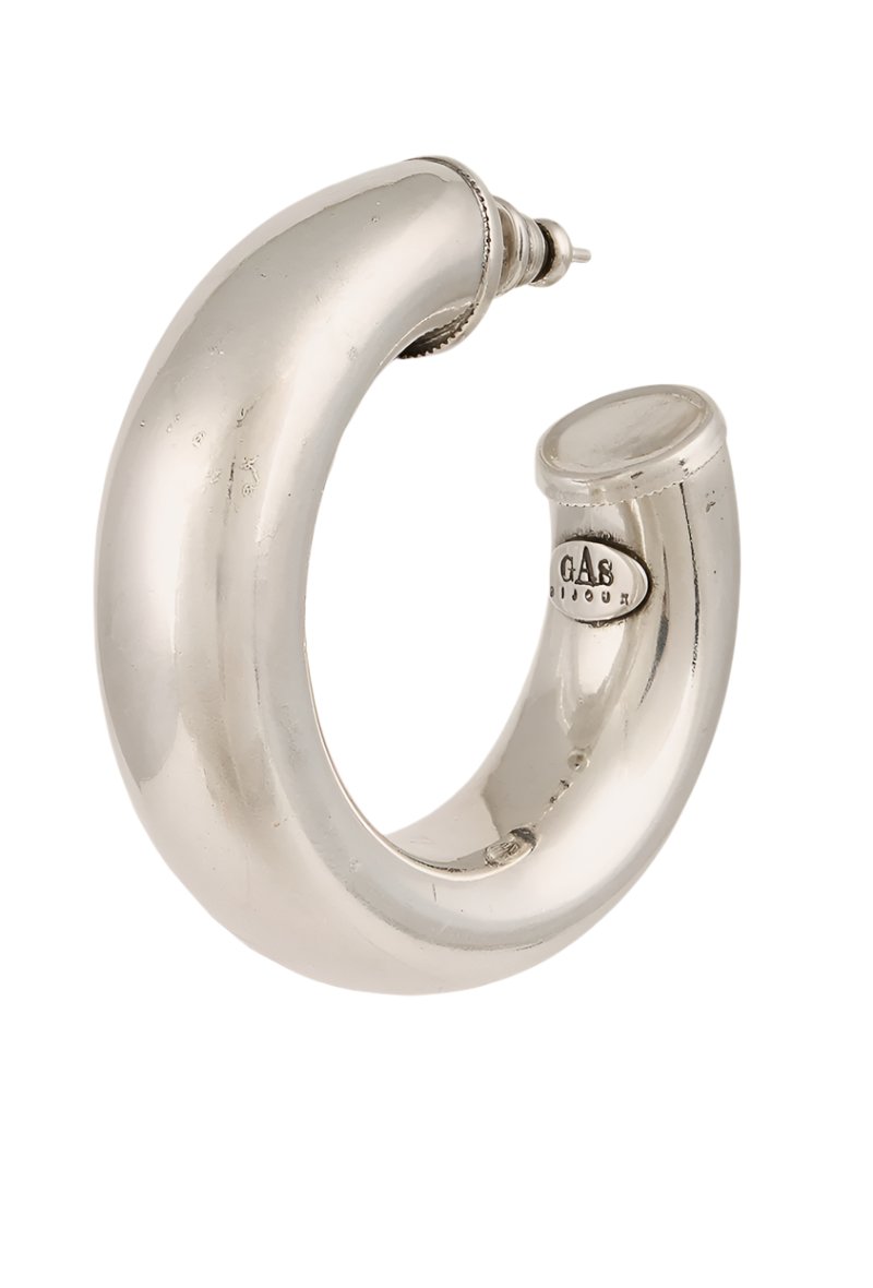 Turner Hoop Earrings Silver