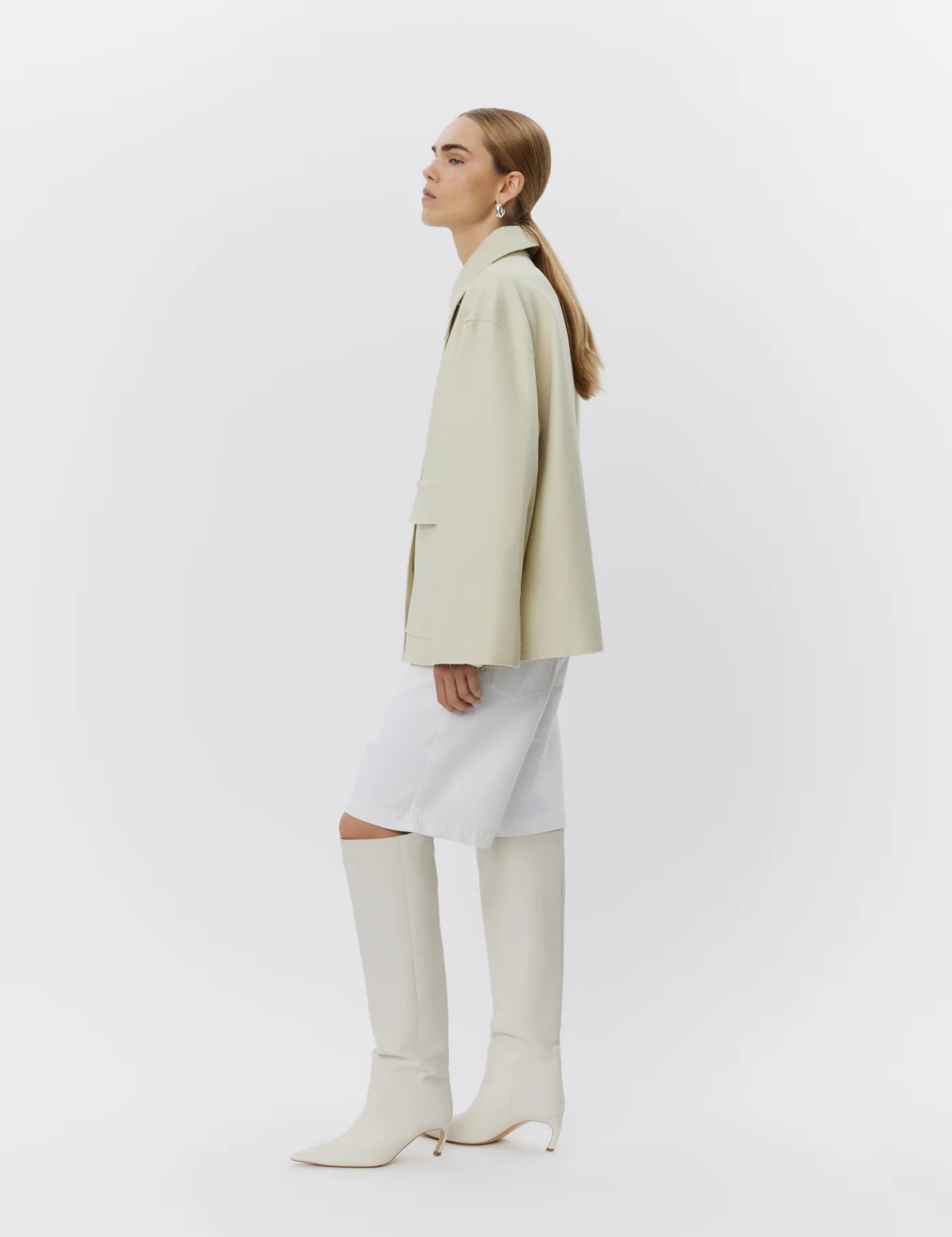 Harry Bonded Canvas Twill Overcoat