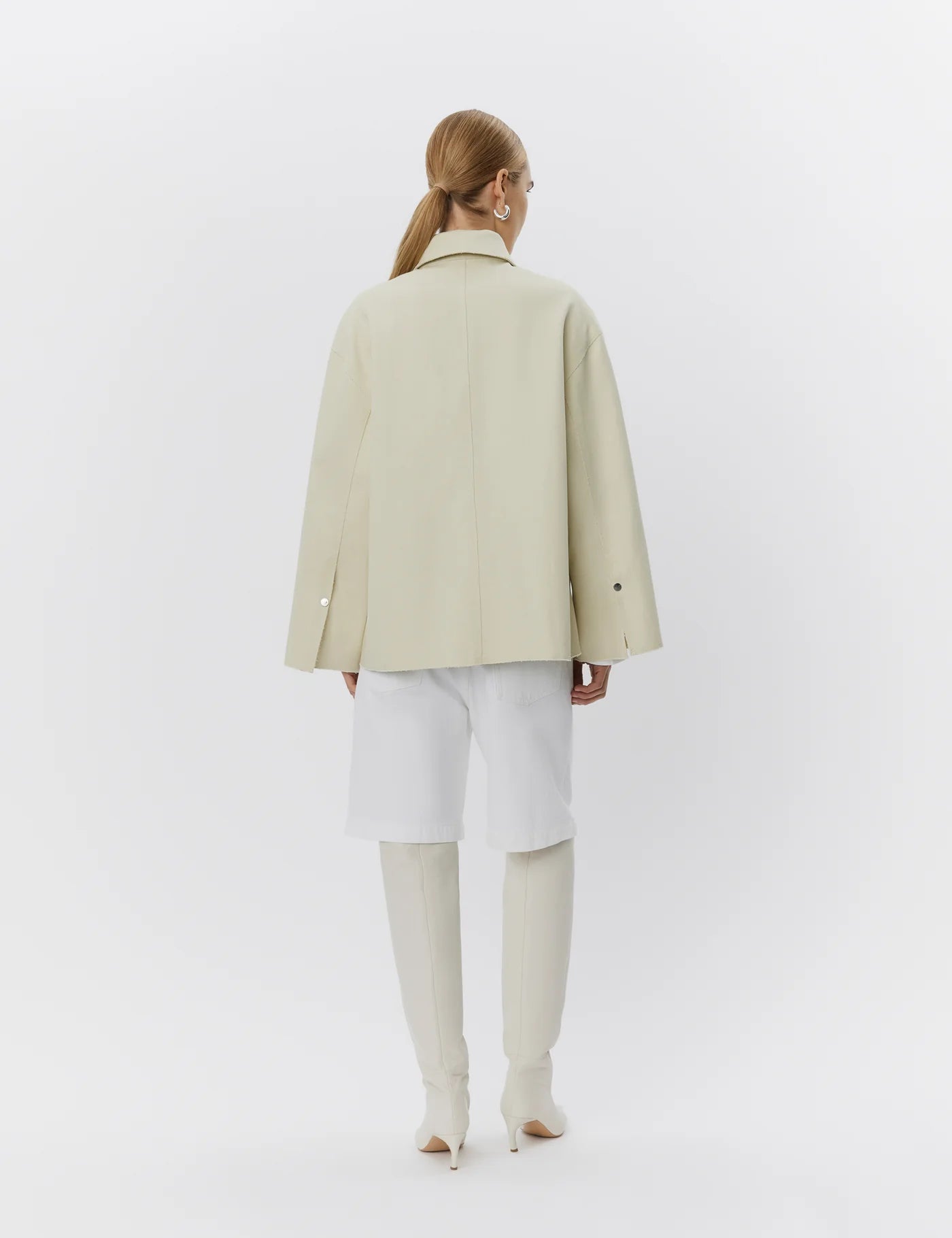 Harry Bonded Canvas Twill Overcoat