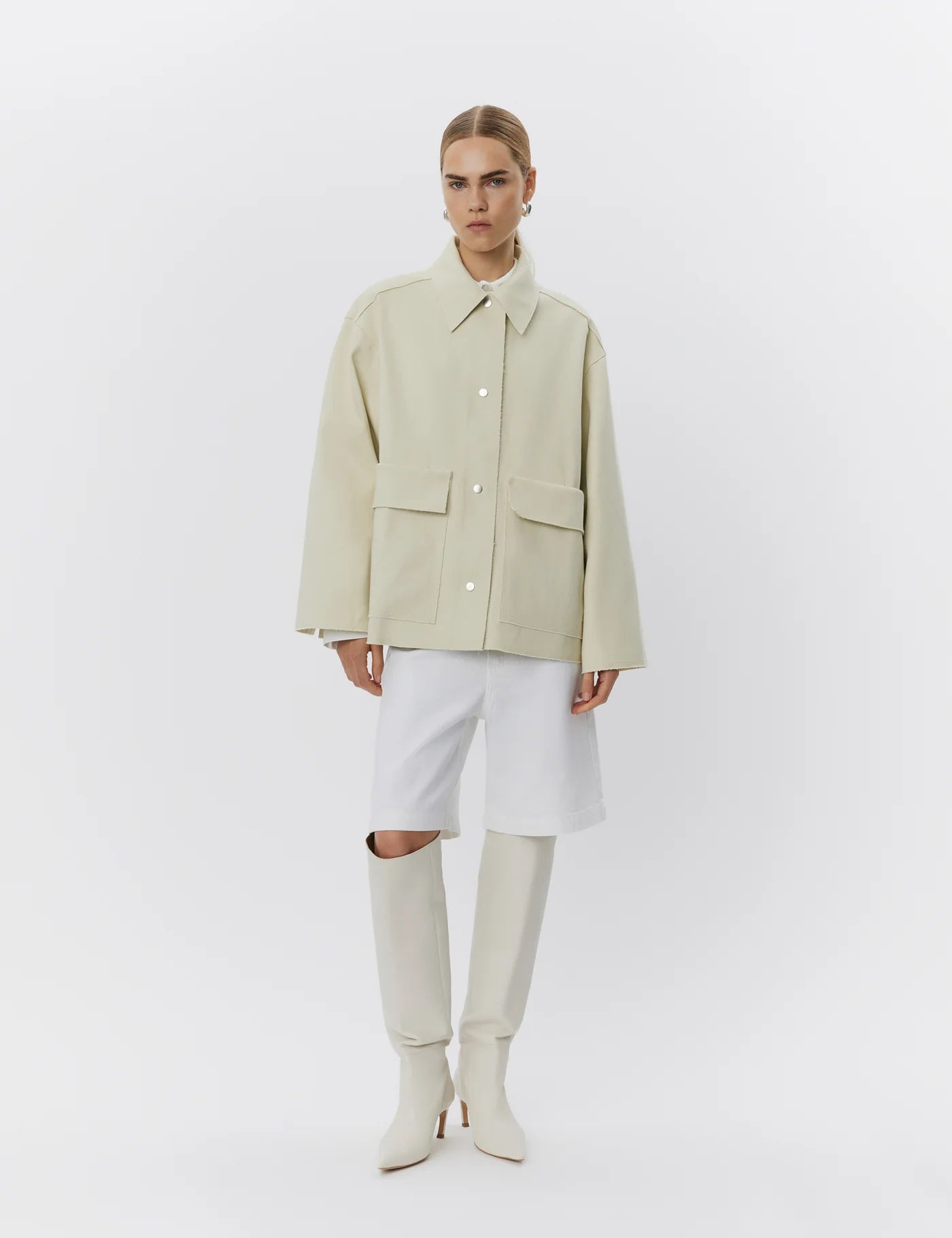 Harry Bonded Canvas Twill Overcoat