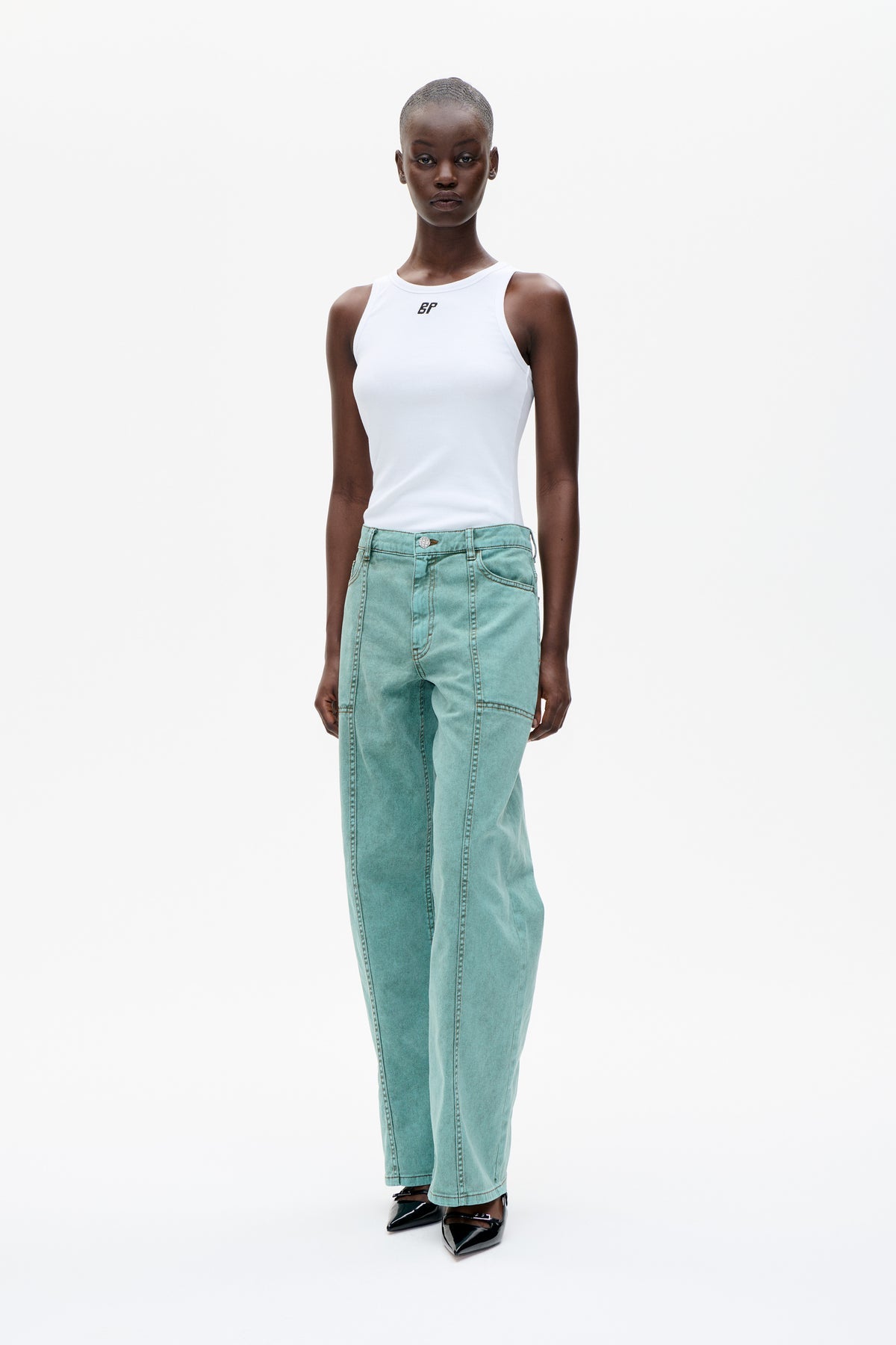 Nolia Washed Denim Jeans