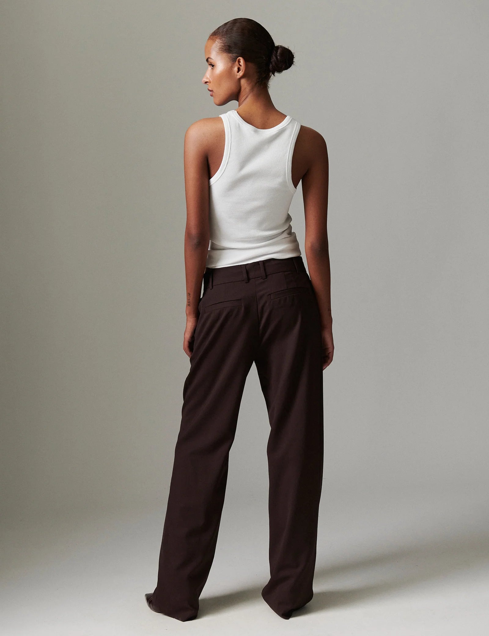 Liliane Light Wool Blend Trousers