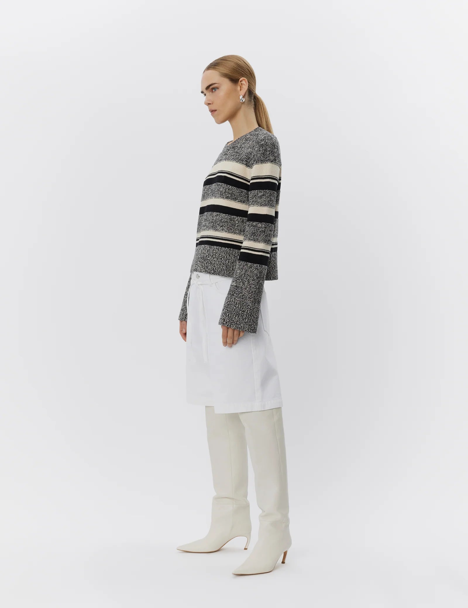 Lynn Cotton Pullover Sweater