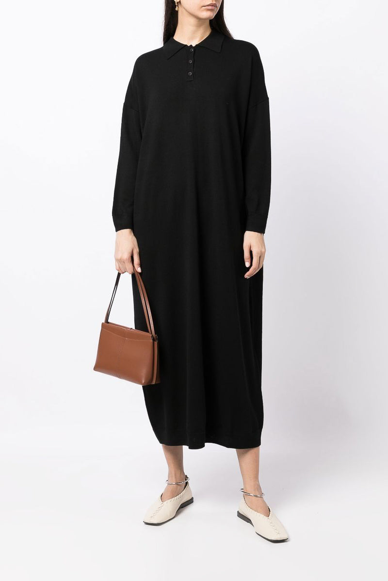 Merino Polo Shirt Dress