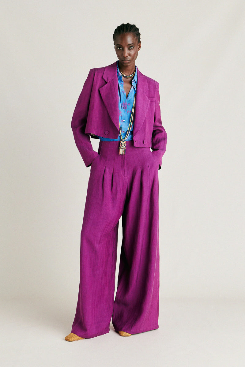 Rosita Viscose Linen Jacket