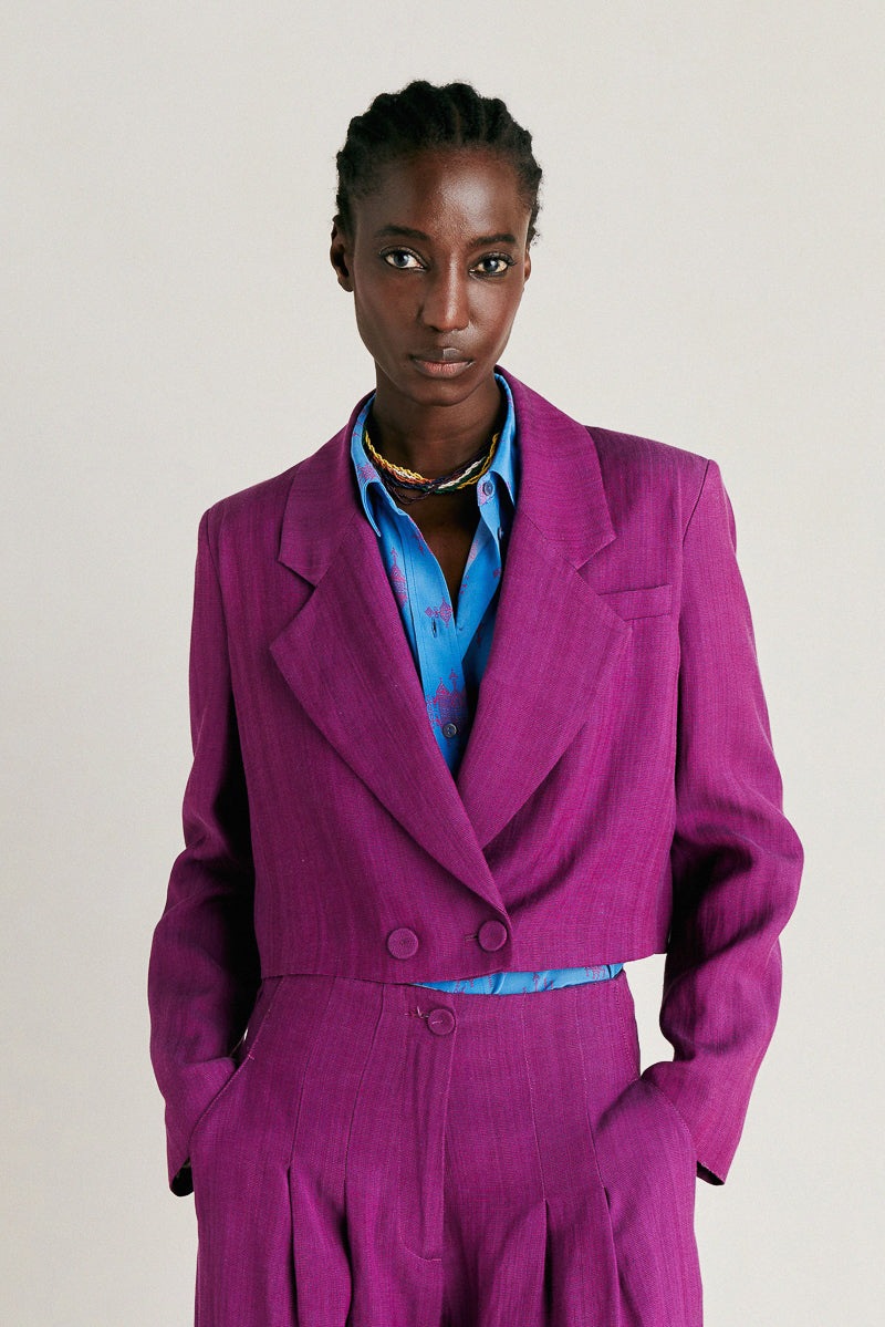 Rosita Viscose Linen Jacket