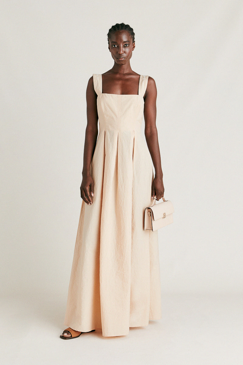 Llenya Technic Cotton Dress