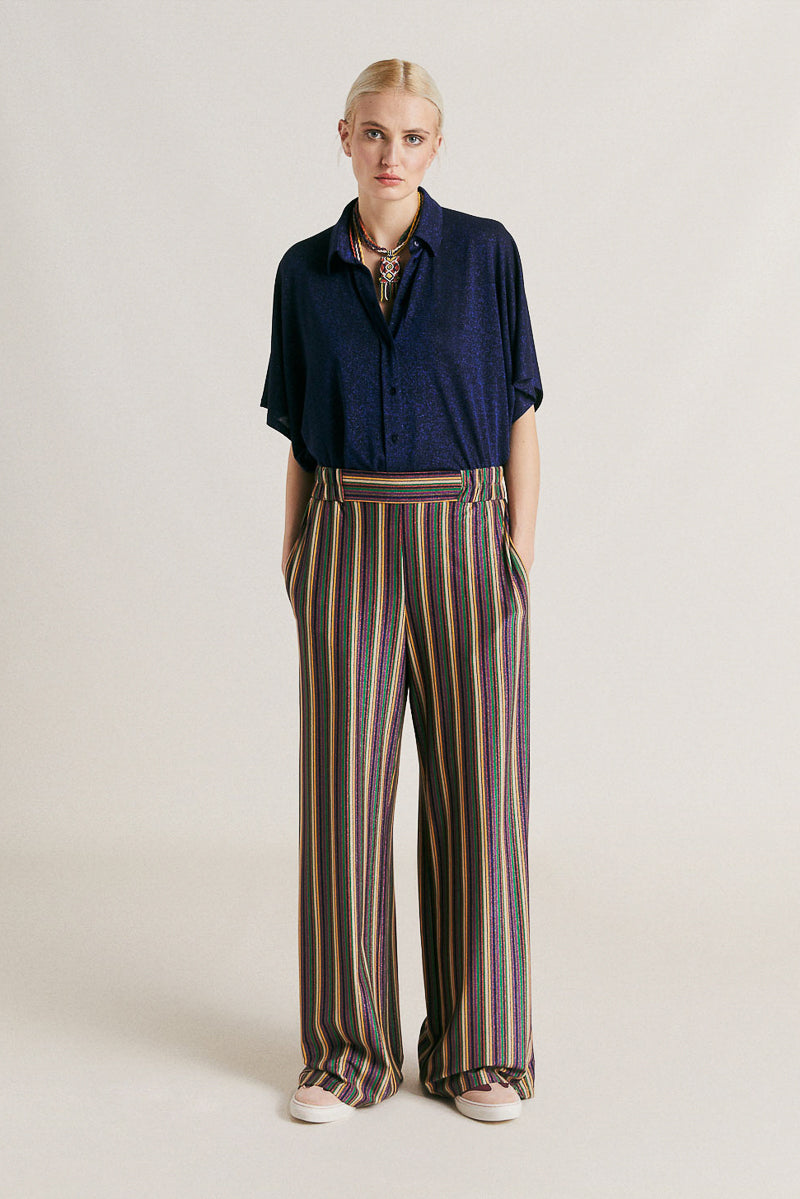 Baccarat Lurex Jersey Trousers