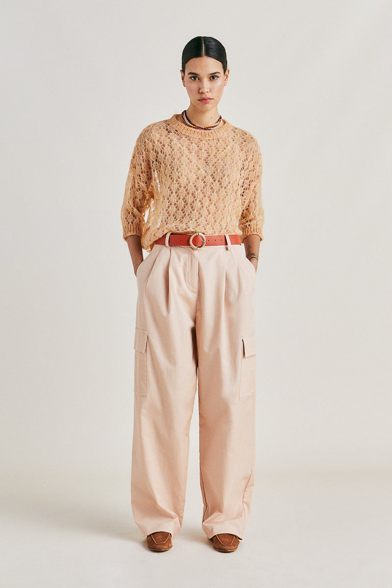 Fayette Cargo Cotton Trousers