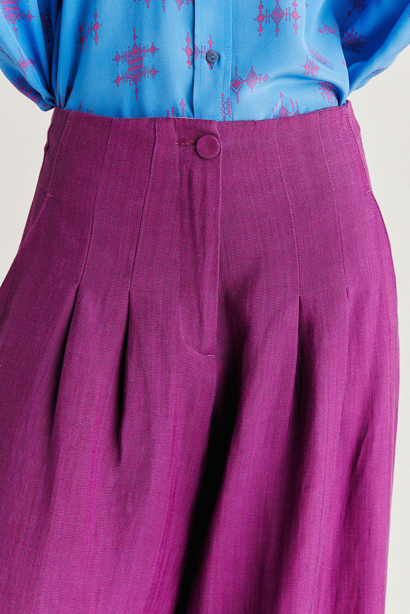 Violina Viscose Linen Trousers