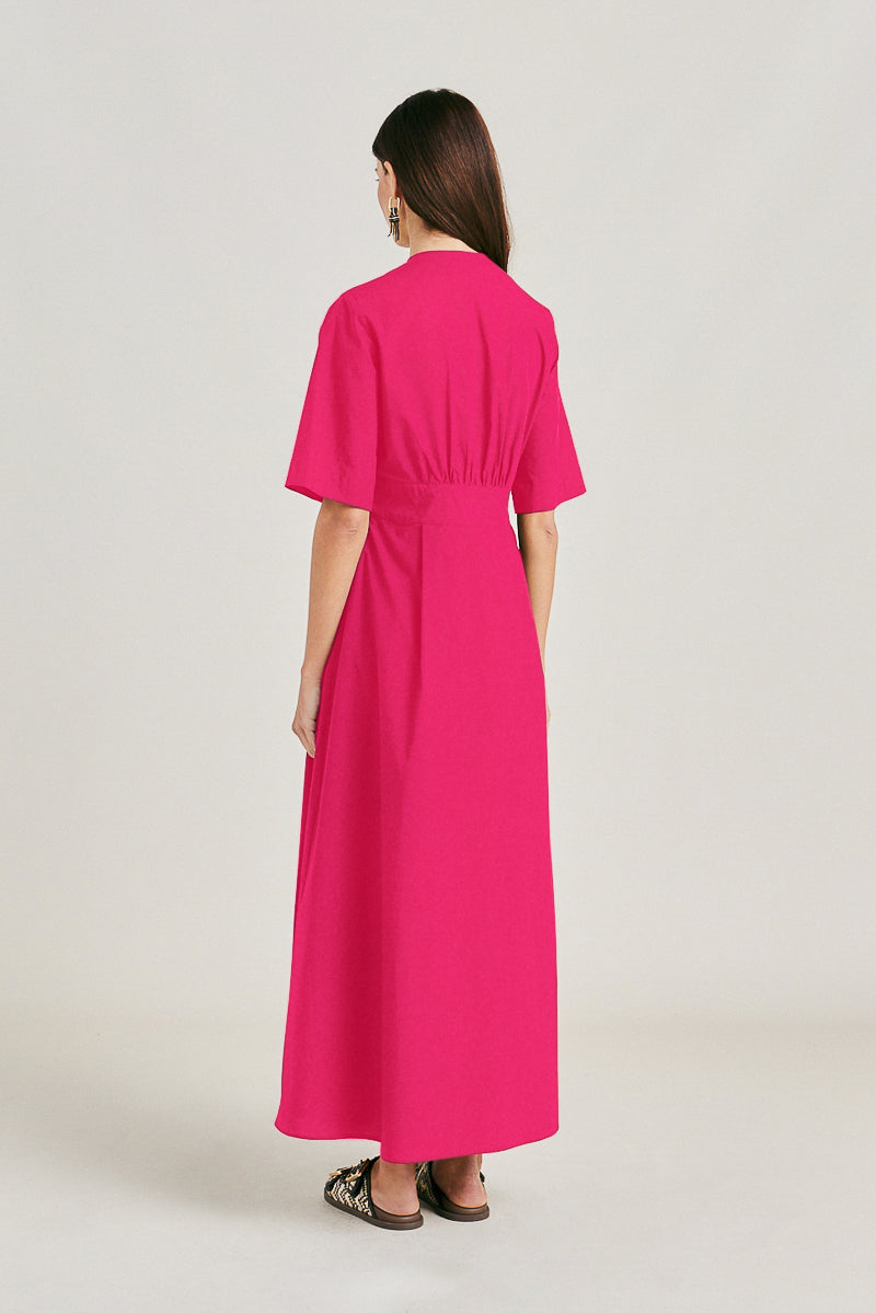 Martinella Cotton Poplin Shirt Dress