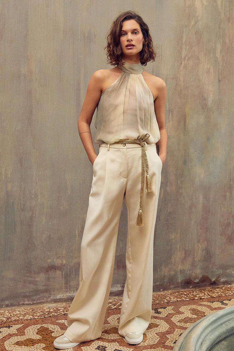 Austin Pant in Viscose Wool