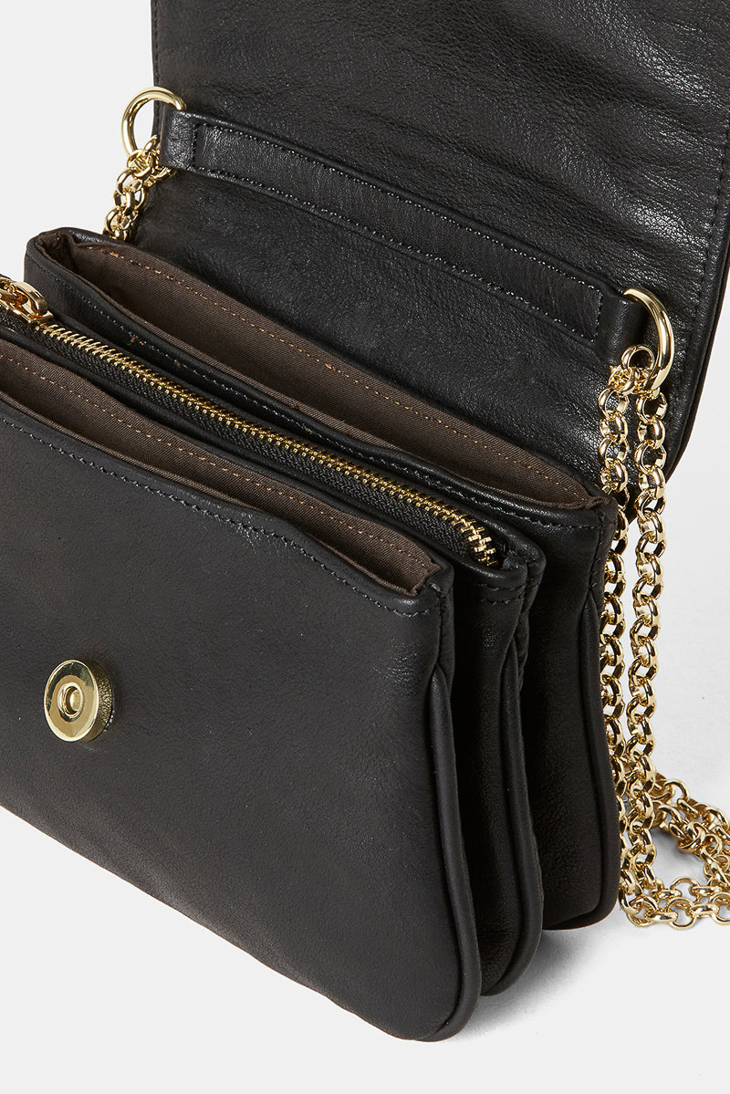 Mimi Flore Bag in Grained Leather