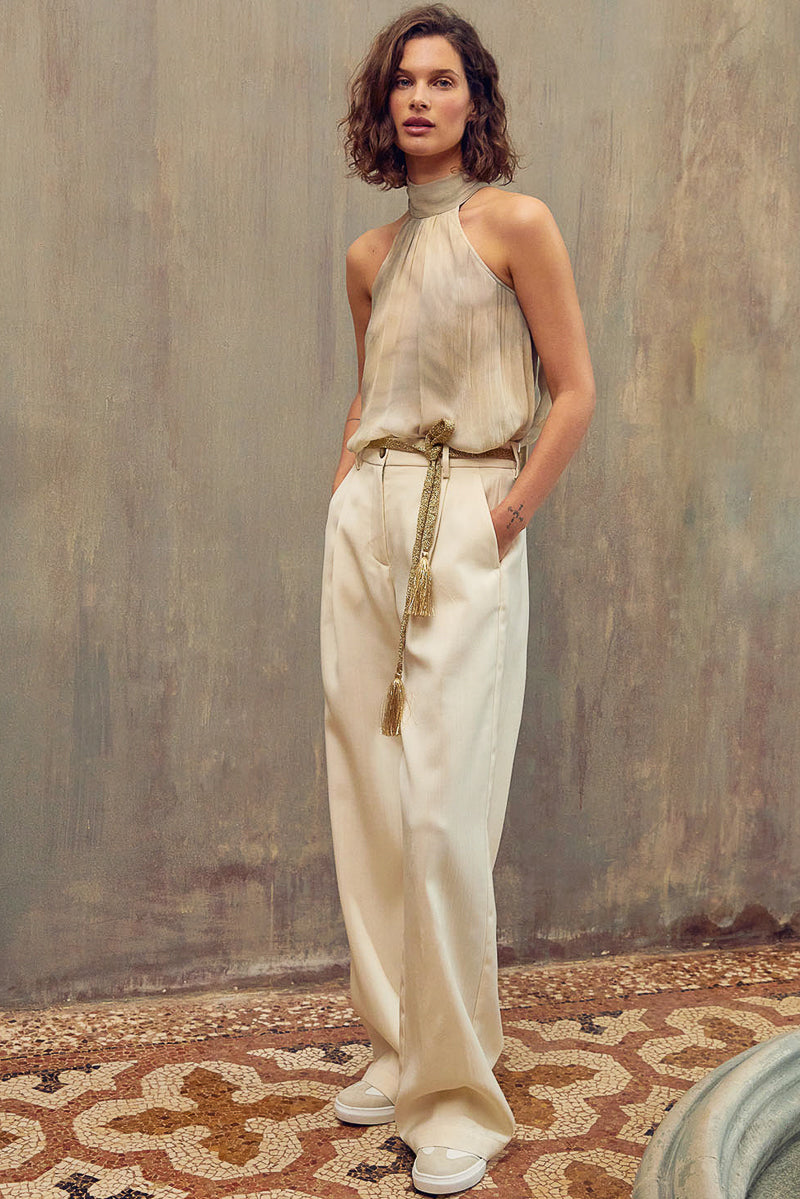 Austin Pant in Viscose Wool