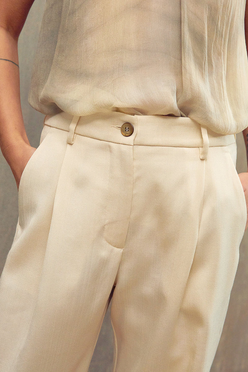 Austin Pant in Viscose Wool