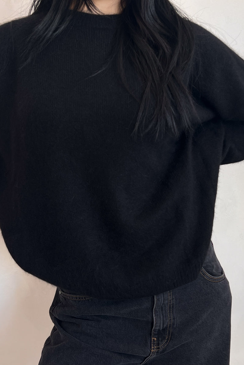 Stella Crew Neck Black