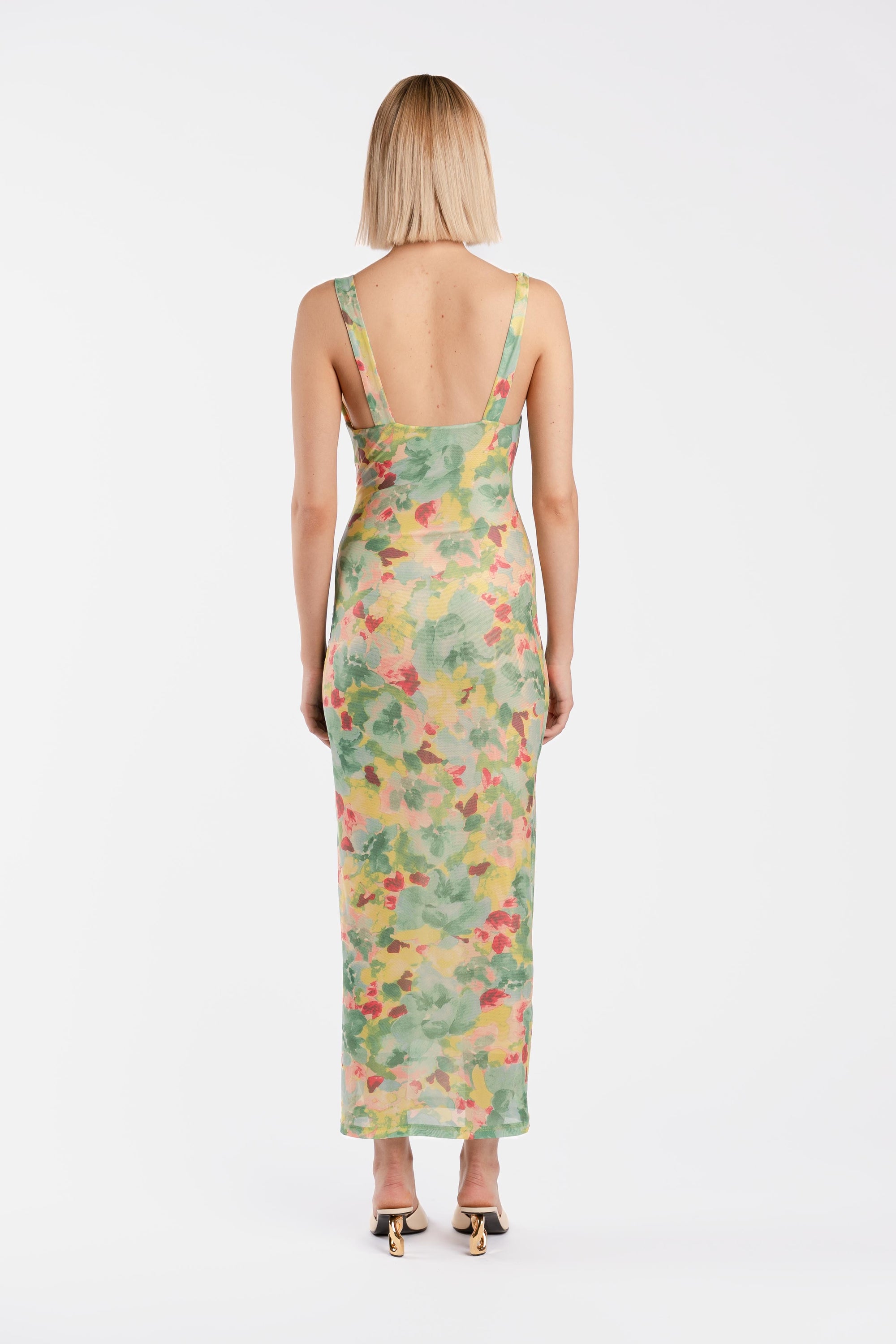 Lygia Stretch Midi Dress