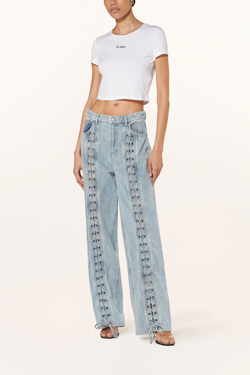 Logo Cropped Baby T-Shirt