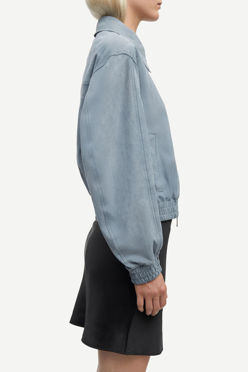 Sasaffy Suede Bomber