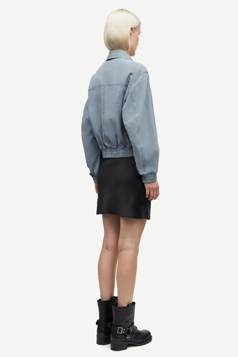 Sasaffy Suede Bomber
