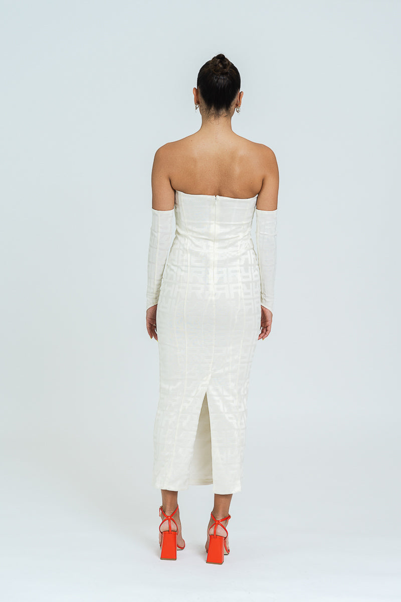 Jacquard Jersey Dress