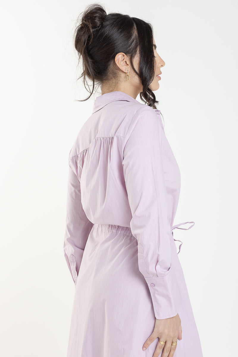 Avila Cotton Shirt Dress