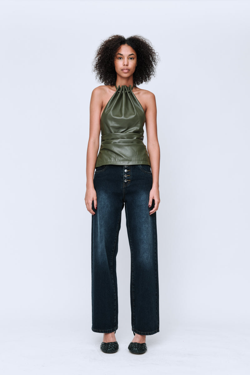 Max Leather Top
