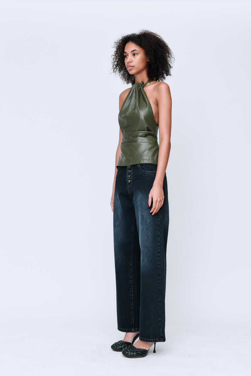 Max Leather Top